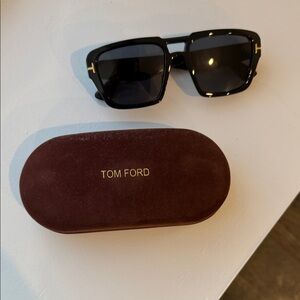 Tom Ford Black Sunglasses with Case